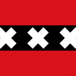 De vlag van Amsterdam